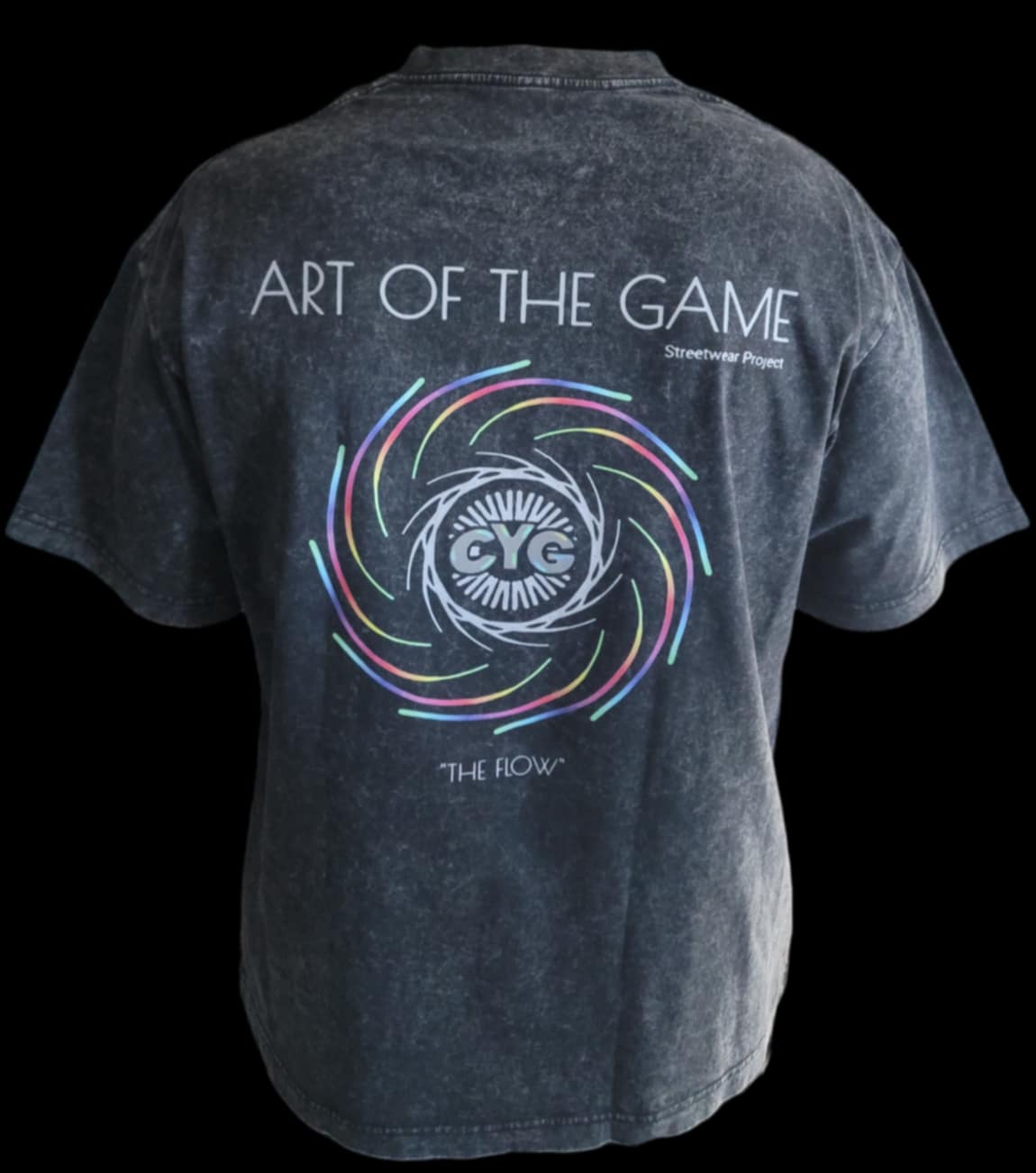 CYG ART OF THE GAME "THE FLOW" Premium Oversized Cotton Tee