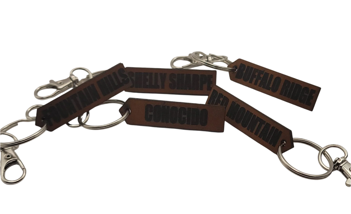 Course Collections Leather Zipper Pulls