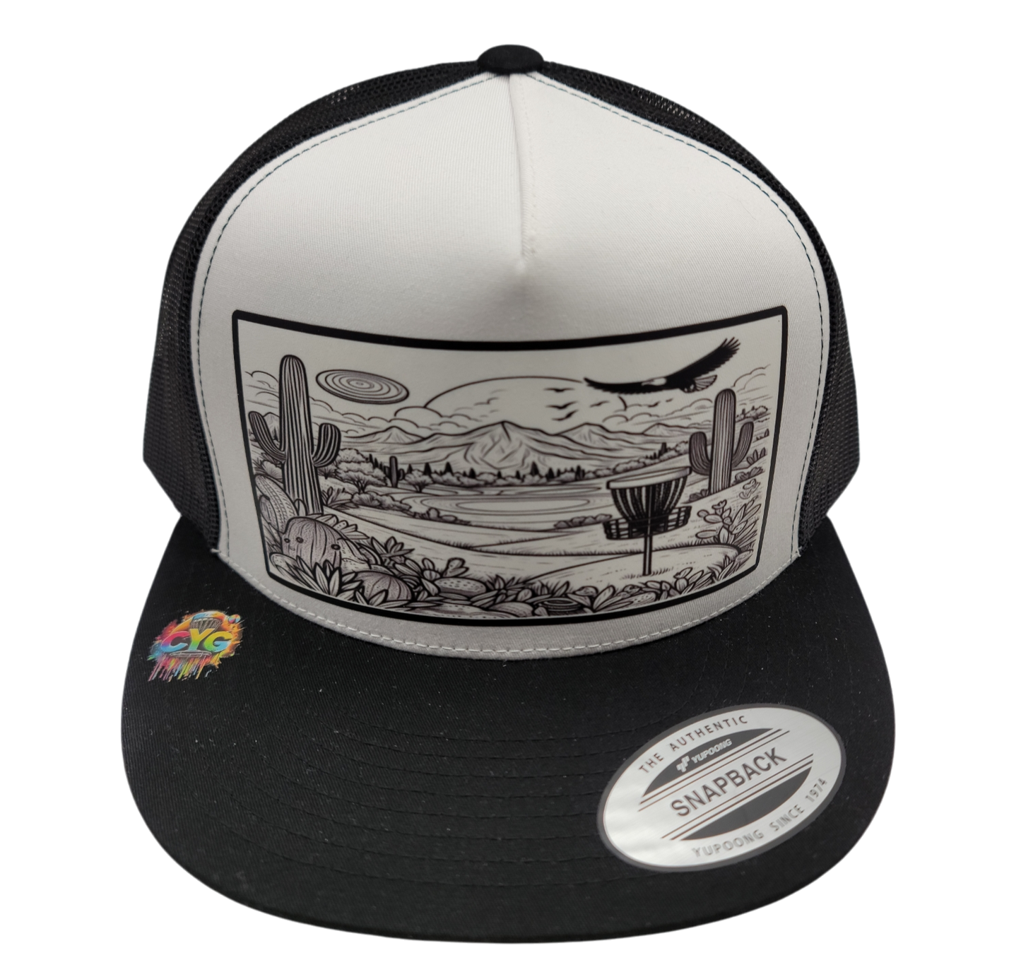 Color Your Game "Four Peaks" Colorable Trucker Hat
