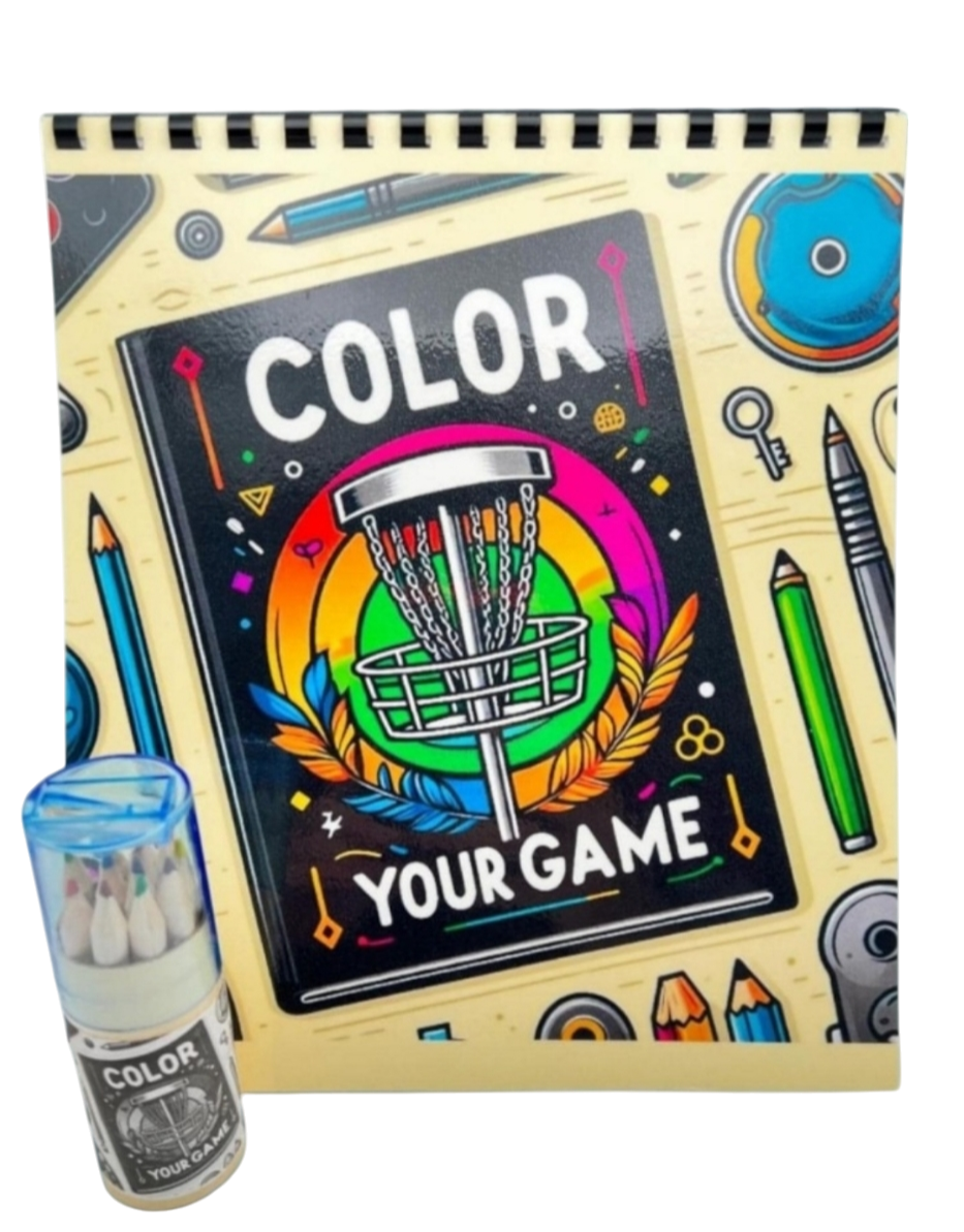 Color Your Game DG Coloring Book