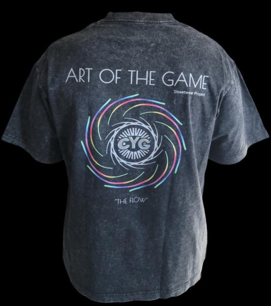 CYG ART OF THE GAME "THE FLOW" Premium Oversized Cotton Tee